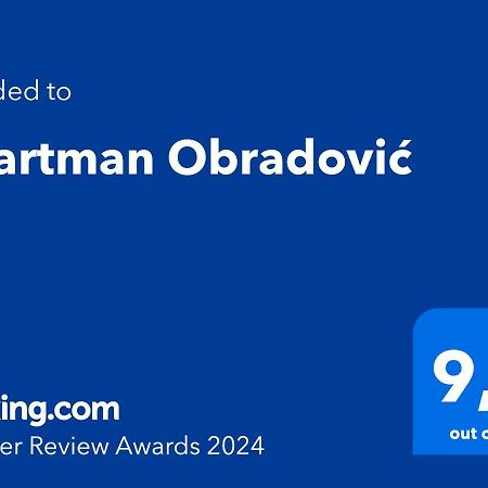 Апартаменты Apartman Obradovic Сараево Экстерьер фото